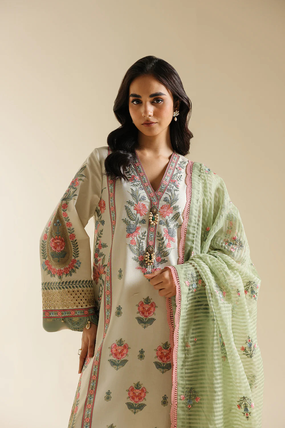 ETHNC-Printed 3 piece-E0540/203/004