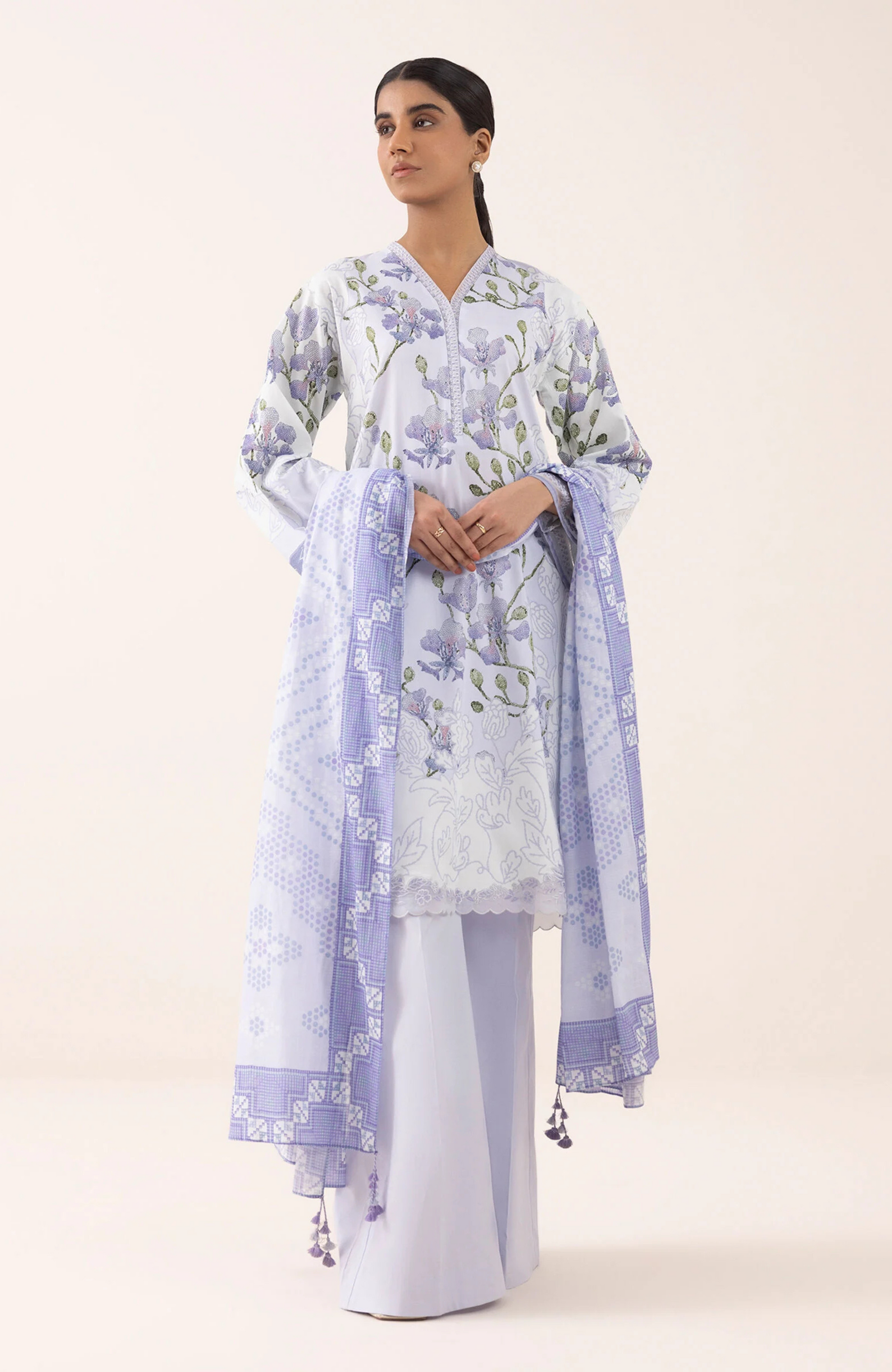 SAPPHIRE-Embroidery 3 Piece- U3PE-DY25V5-2