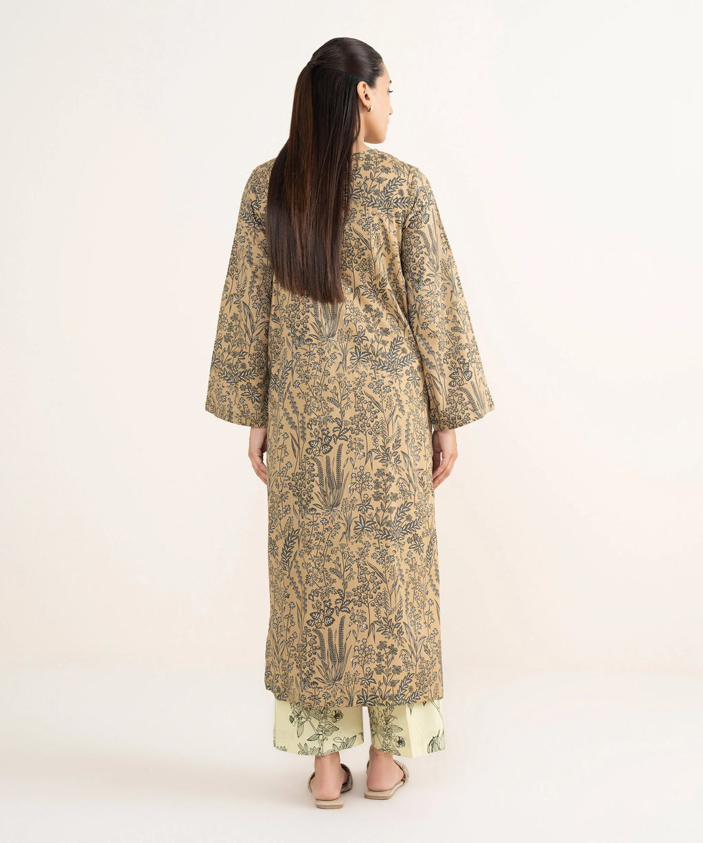 SAPPHIRE-Printed Lawn Viscose Shirt-03PPRW25V218_999