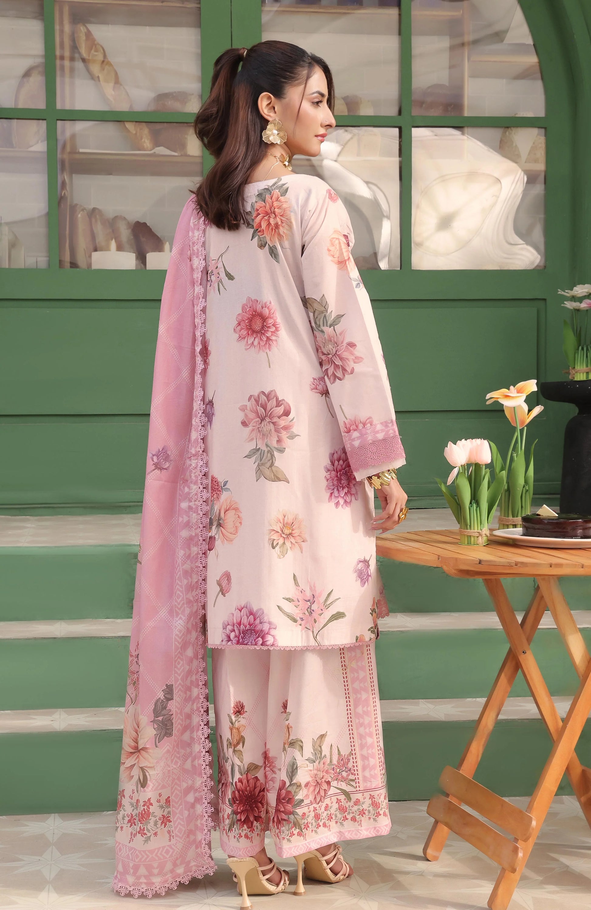 AL ZOHAIB-Coco Cords Printed 3 Piece-CC-5-25-01