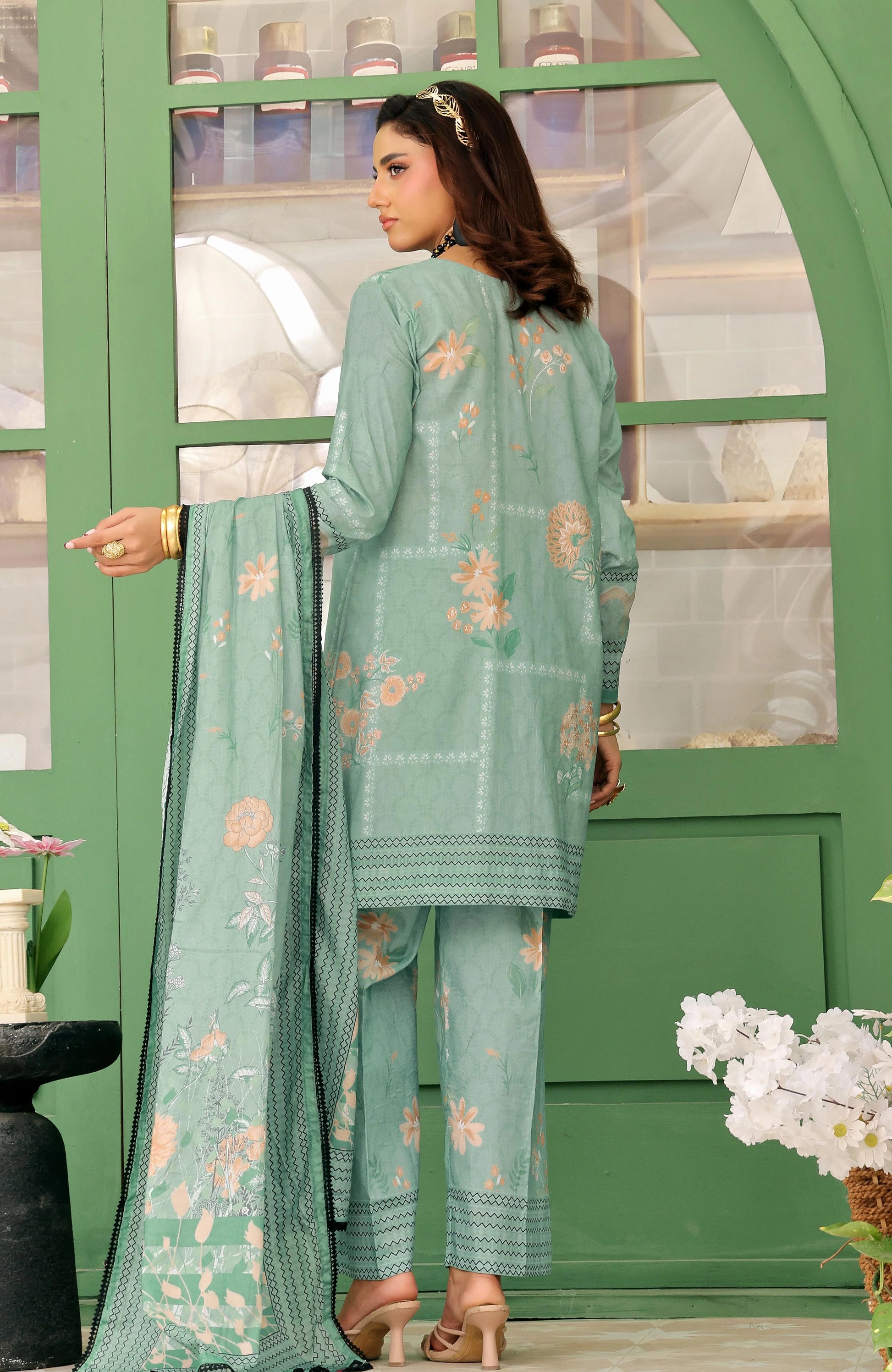 AL ZOHAIB-Coco Cords Printed 3 Piece-CC-5-25-10