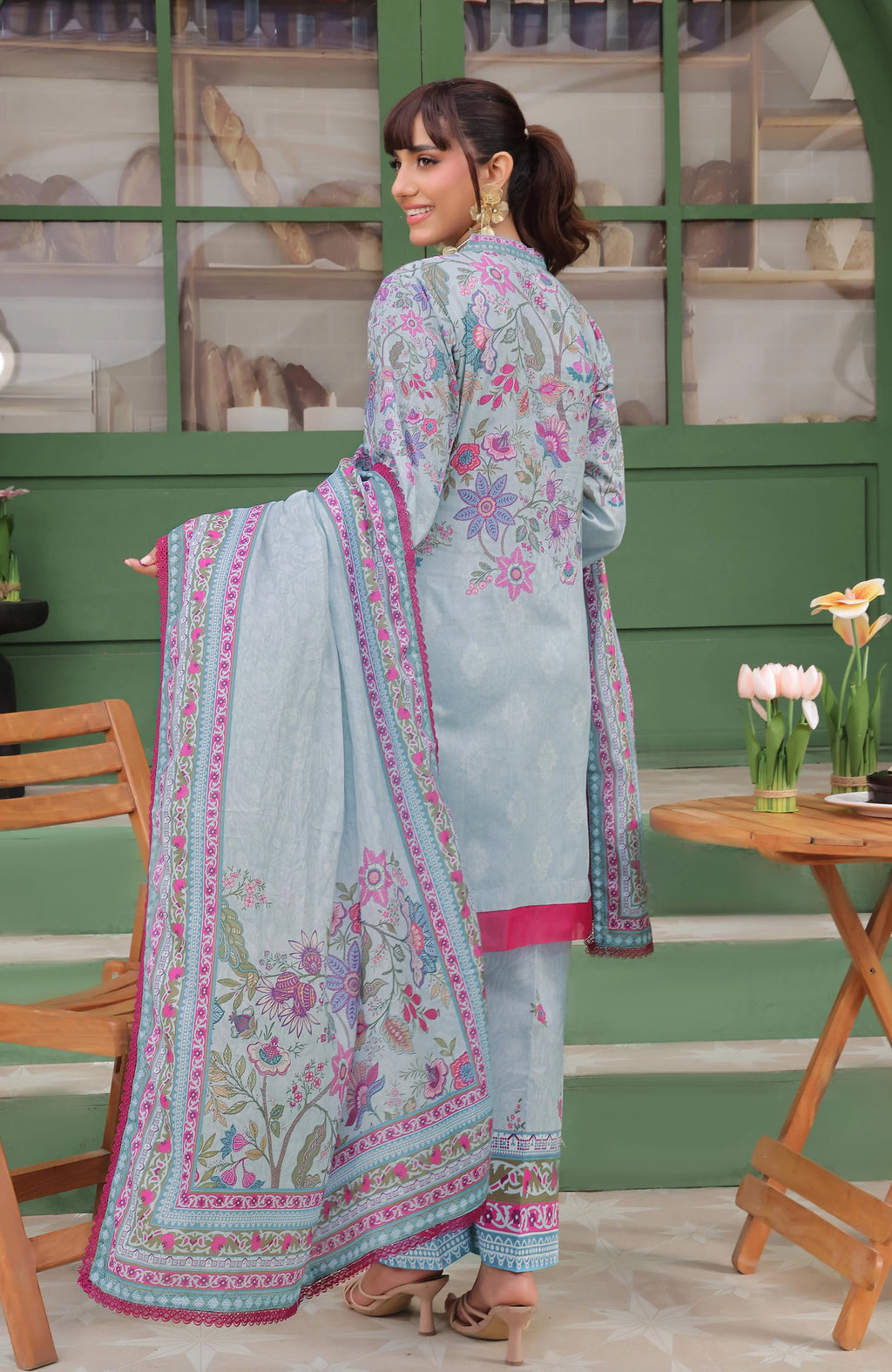 AL ZOHAIB-Coco Cords Printed 3 Piece-CC-5-25-02