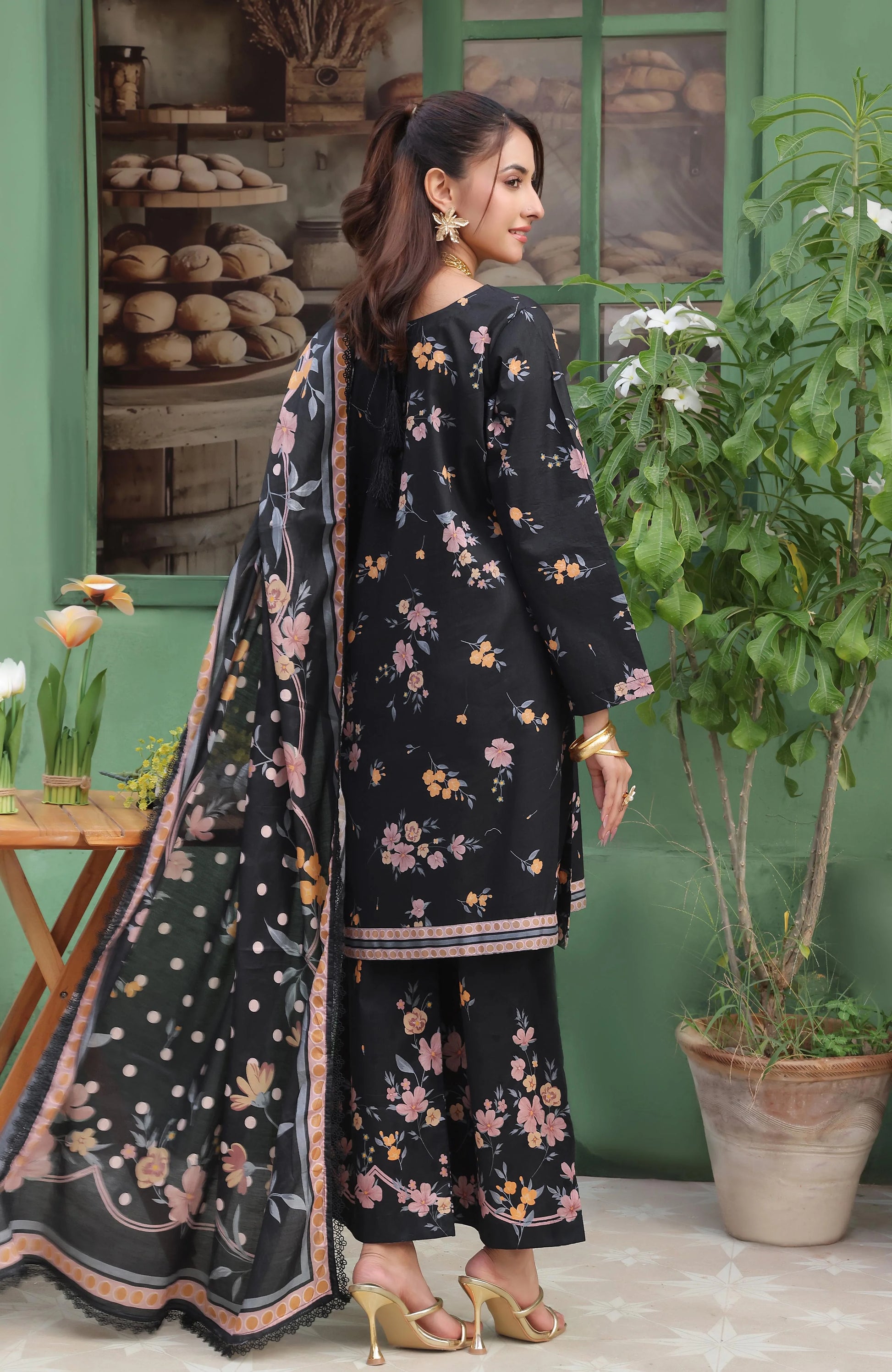 AL ZOHAIB-Coco Cords Printed 3 Piece-CC-5-25-03