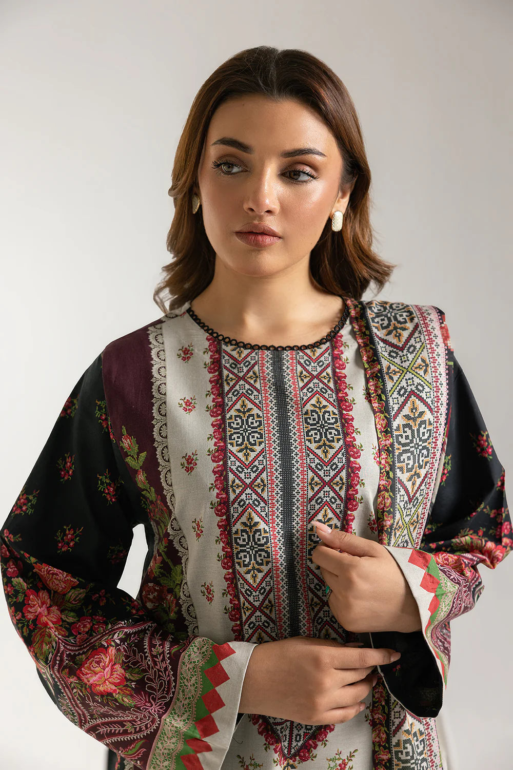 ETHNC-Printed 3 piece-E0685/202/902