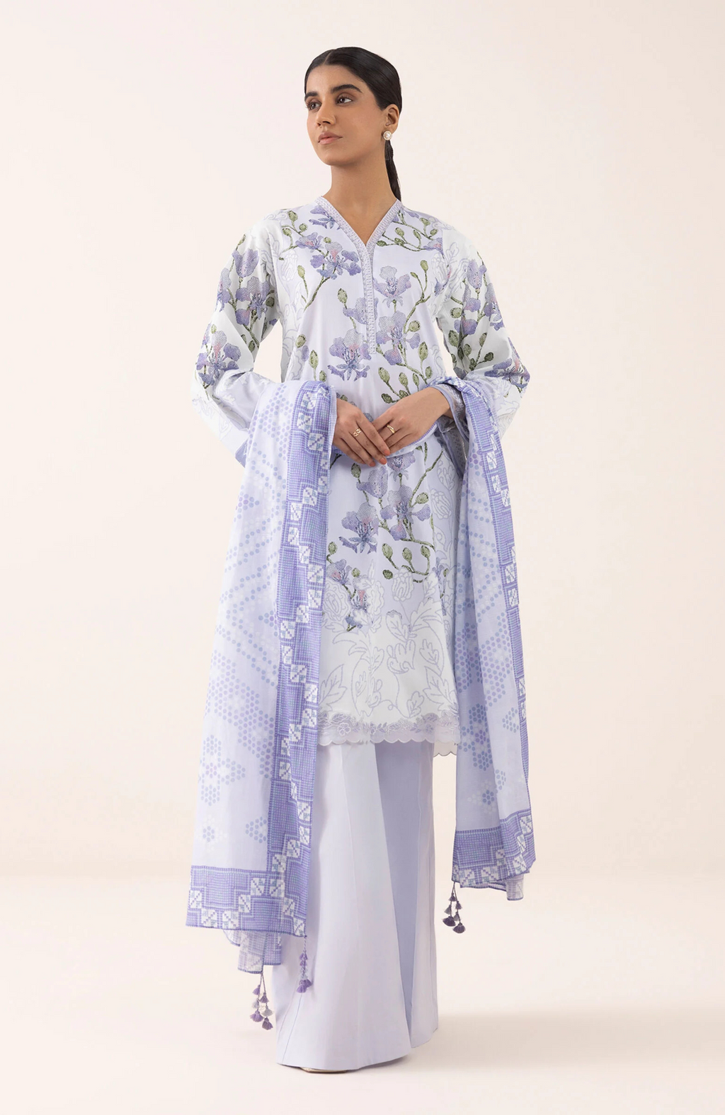 SAPPHIRE-Embroidery 3 Piece- U3PE-DY25V5-2