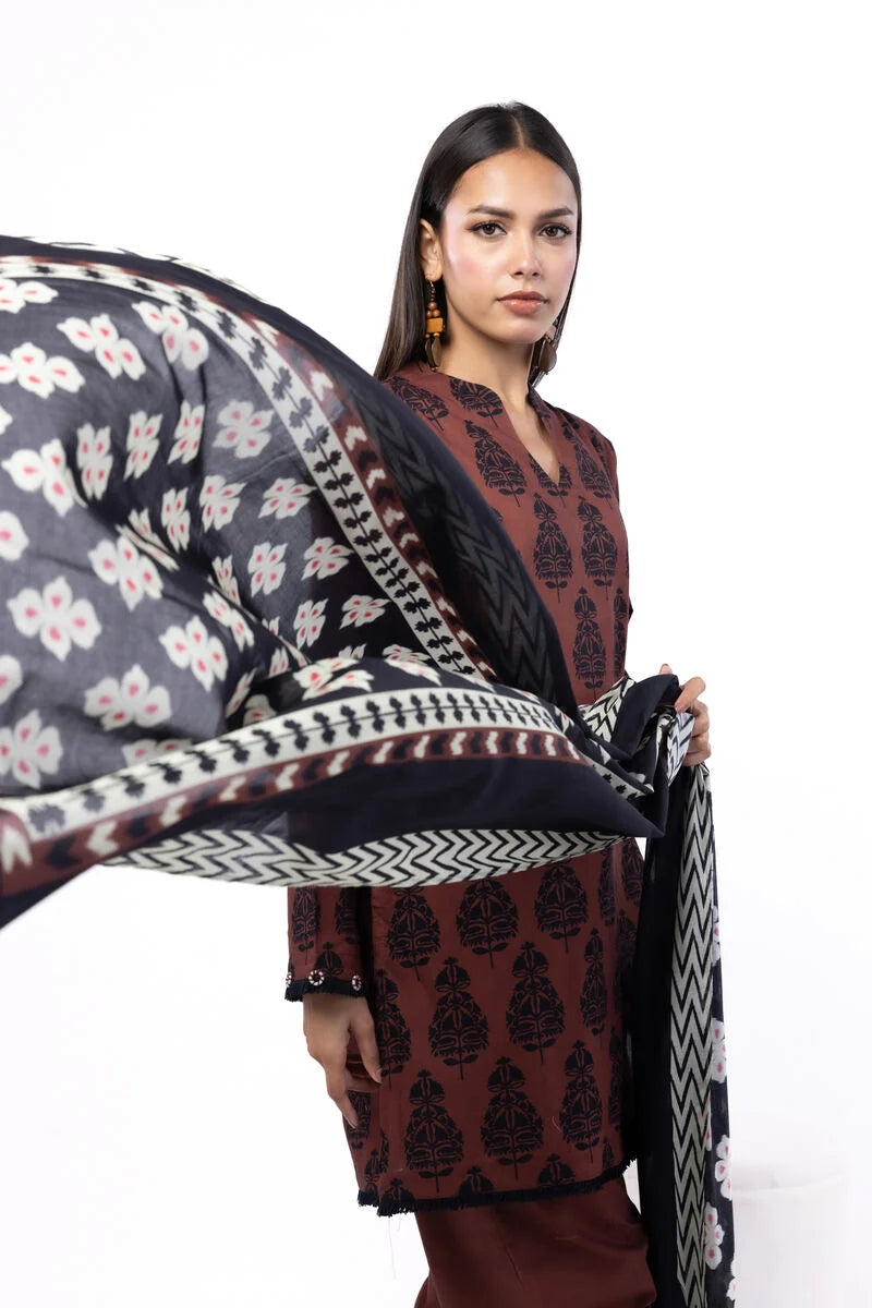 KHAADI-Printed 3 Piece-SS1112A