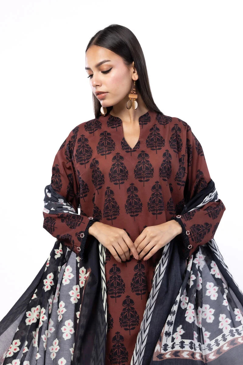 KHAADI-Printed 3 Piece-SS1112A