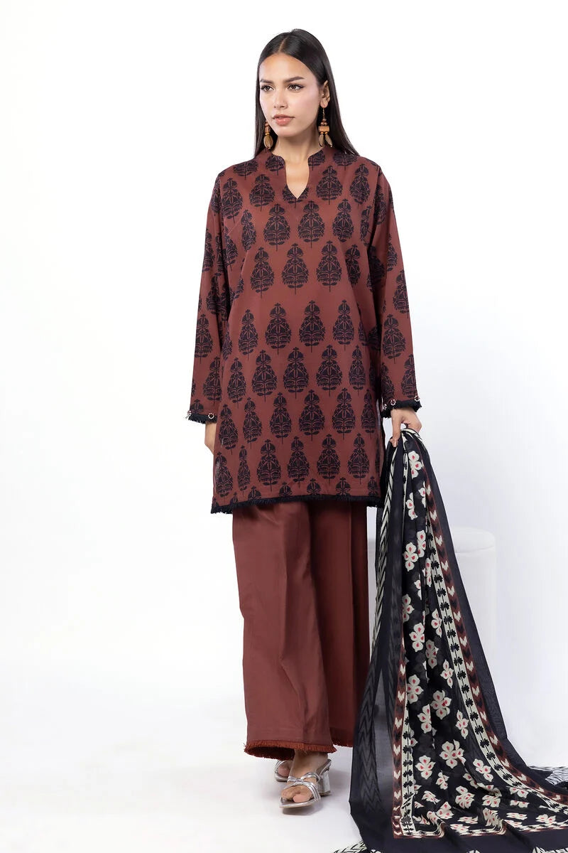 KHAADI-Printed 3 Piece-SS1112A